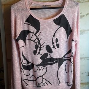 Disney Pink Knit Top Lightweight